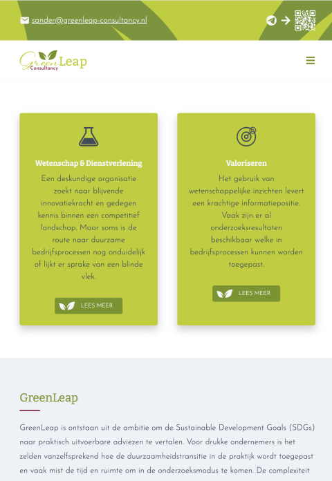 GreenLeap tablet
