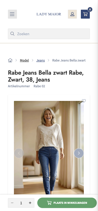 Lady Maior mobiel 2
